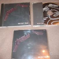 Metallica trittico "Sad but True" CD singoli