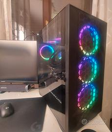 Pc gaming assemblato a mano 