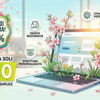 Siti web professionali (PROMOZIONE DI PRIMAVERA)
