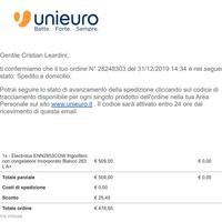 frigorifero da incasso elettrolux no frost A+