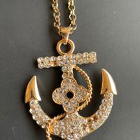 collana con ciondolo Ancora 