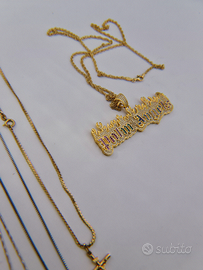 Collana con pendente Palm Angels