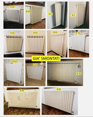 Radiatori / termosifoni / caloriferi in ghisa
