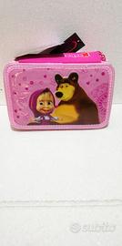 Astuccio 3 Zip Masha e Orso