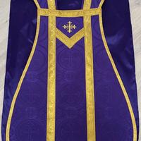 Pianeta broccato viola Vi19