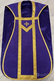 Pianeta broccato viola Vi19