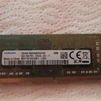 SAMSUNG RAM DDR4 8 GB 3200 notebook laptop