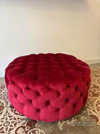 Pouf bordeaux