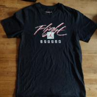 Jordan Nike tshirt con stampa basket S nero rosso