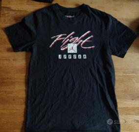 Jordan Nike tshirt con stampa basket S nero rosso