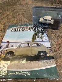 Modellino auto Fiat 600 scala 1:43 del 1959 Indime