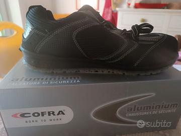 Scarpe antinfortunistiche uomo Cofra nere taglia 4