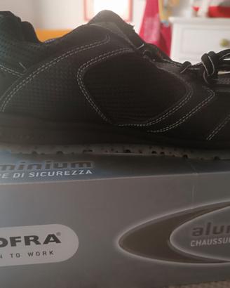 Scarpe antinfortunistiche uomo Cofra nere taglia 4