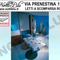 Letto a Scomparsa Singolo girevole