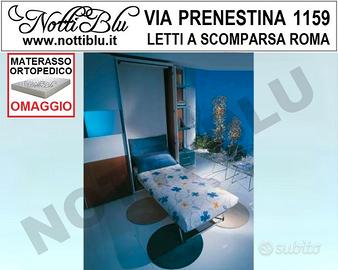 Letto a Scomparsa Singolo girevole