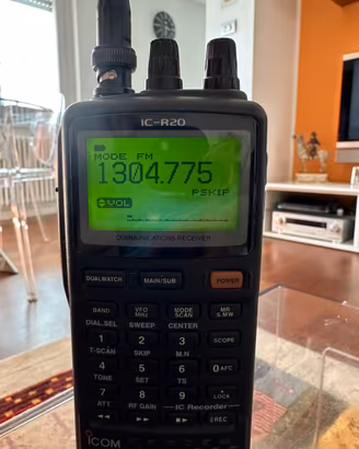 Icom IC-R20 scanner ricevitore wideband