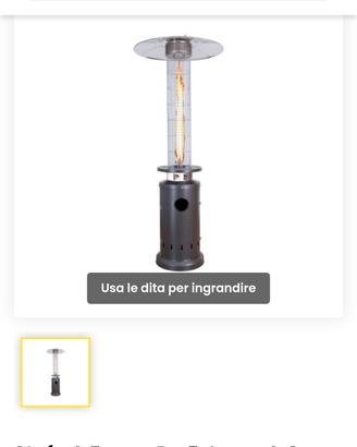stufa esterno gas fungo