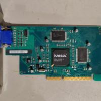 AGP card Matrox 790-01 Rev A MK00170 G100A/4/CPQ m