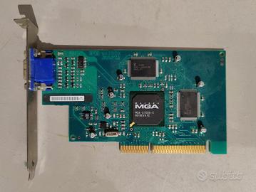 AGP card Matrox 790-01 Rev A MK00170 G100A/4/CPQ m