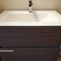 Lavandino 80x45 con cassetti