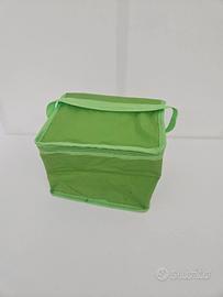 Borsa Termica Risparmio Casa – verde – compatta e 