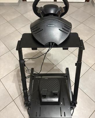 Postazione Guida con Volante Thrustmaster Ferrari