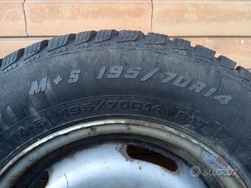 pneumatici 195/70 r14 91T