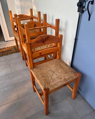 Sedie stile montagna