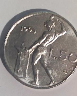 MicroMoneta 50 lire  1993