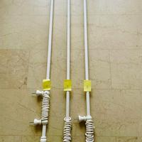Bastoni per tende in legno bianco