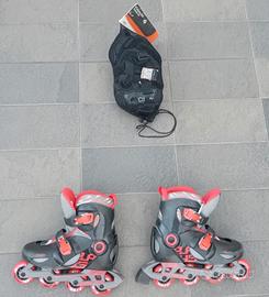 Roller blade con protezioni