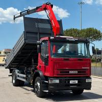 Iveco Eurocargo 150e18 ribaltabile e gru