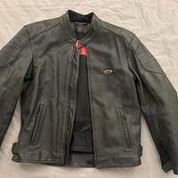 giubbotto moto AXO pelle traforata