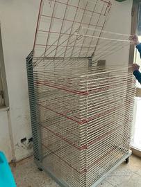 essiccatore rastrelliera a 50 ripiani 