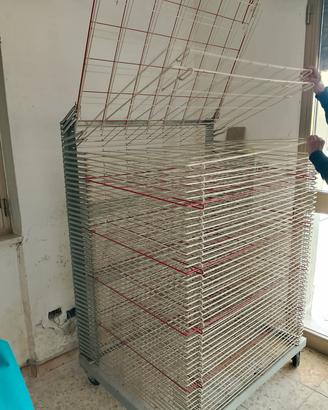 essiccatore rastrelliera a 50 ripiani 