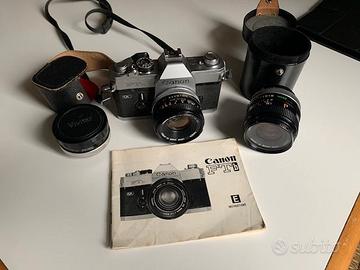 Canon FTB QL + obiettivi