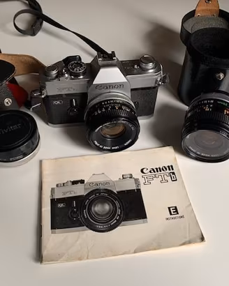 Canon FTB QL + obiettivi
