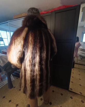 PELLICCIA DI MARMOTTA TG XL