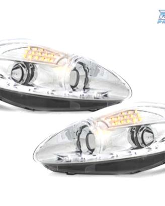 FARI FIAT GRANDE PUNTO 05-08 LUCE DIURNA FONDO CRO