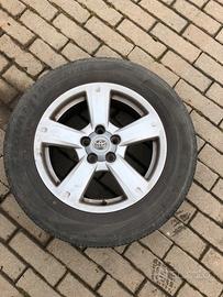 gomme complete di cerchione per toyota rav 4