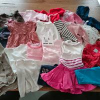 lotti di abbigliamento bambina 