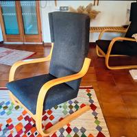 2 Poltrone artek 401 Alvar Aalto