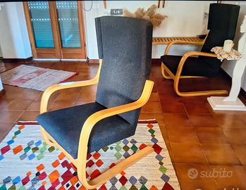 2 Poltrone artek 401 Alvar Aalto