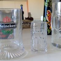boccali wuhrer Heineken 250 ml circa