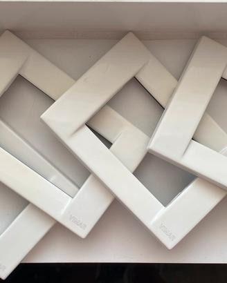 Placche Vimar originali bianche – 4 pezzi