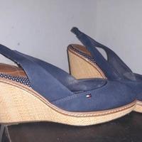 scarpe Tommy Hilfiger originali n 38 blu