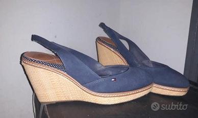 scarpe Tommy Hilfiger originali n 38 blu