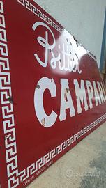 Insegna smaltata Bitter Campari 