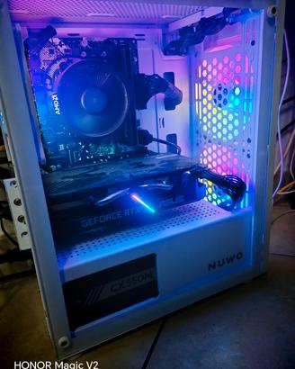PC Gaming Ryzen 5 2600X + RTX 2060 6GB + 16GB RAM 