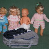 4 bambole Cicciobello Fiorella Famosa Migliorati